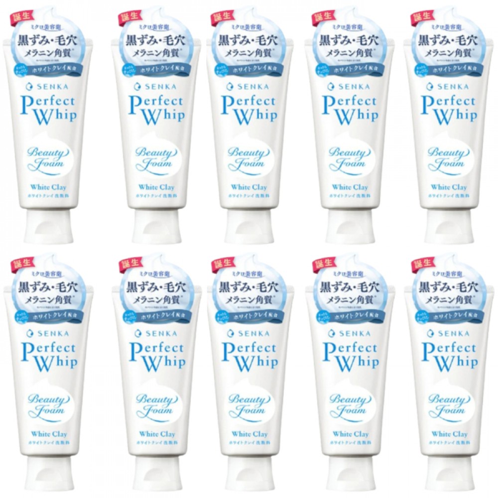 Shiseido - Senka Perfect Whip Acne Care (2023 Version) - 120g (10ea) Set