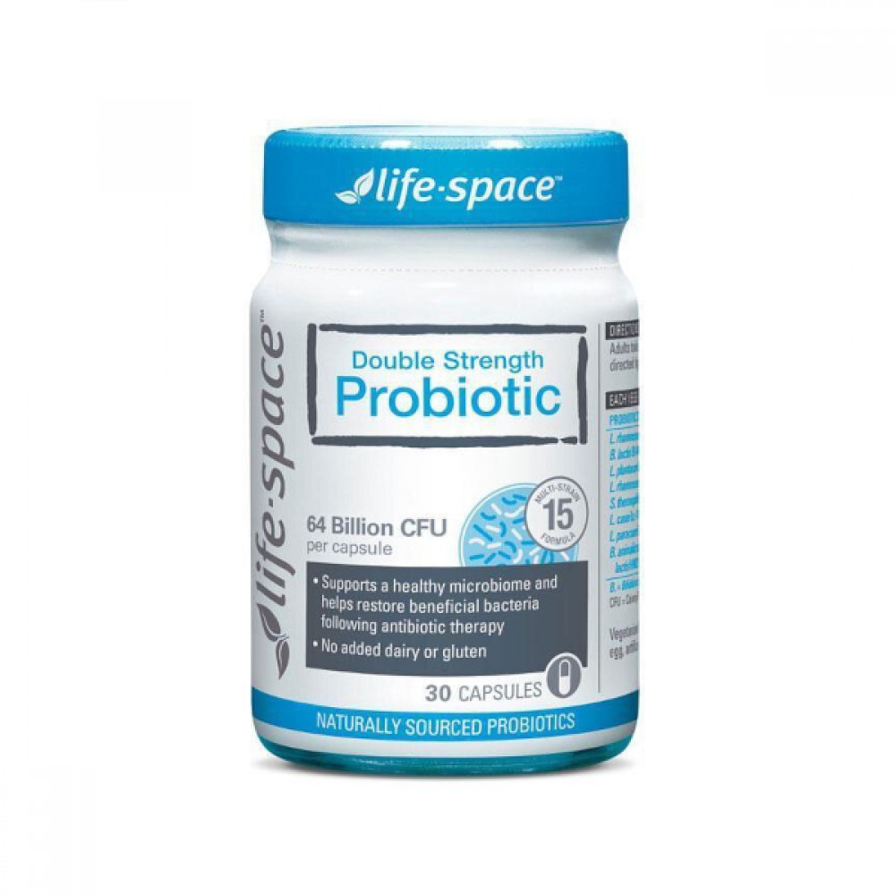 Life Space - Double Strength Probiotic - 30 Capsules