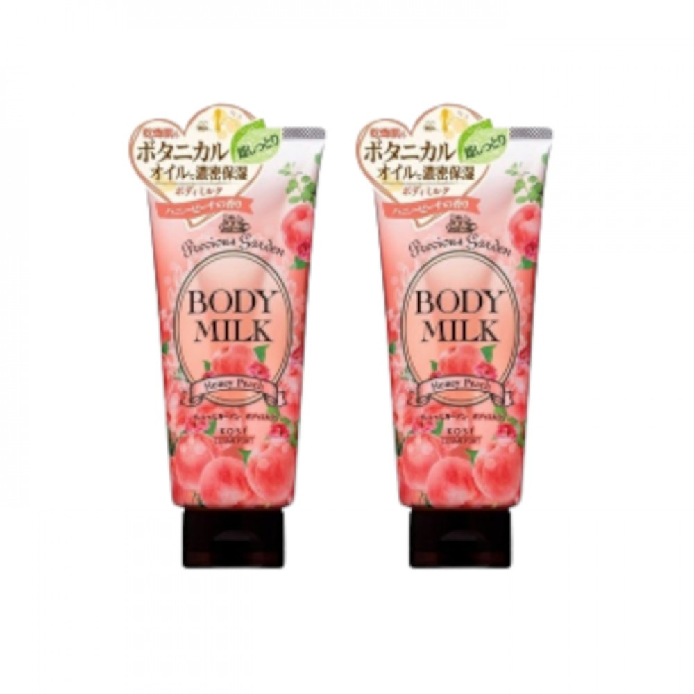 Kose - Precious Garden Body Milk - Honey Peach - 200g (2ea) Set