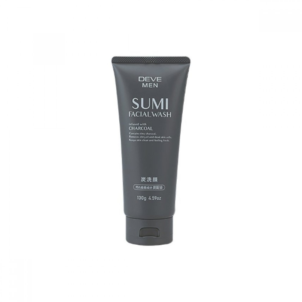 KUMANO COSME - Deve Men Sumi Facial Wash - 130g