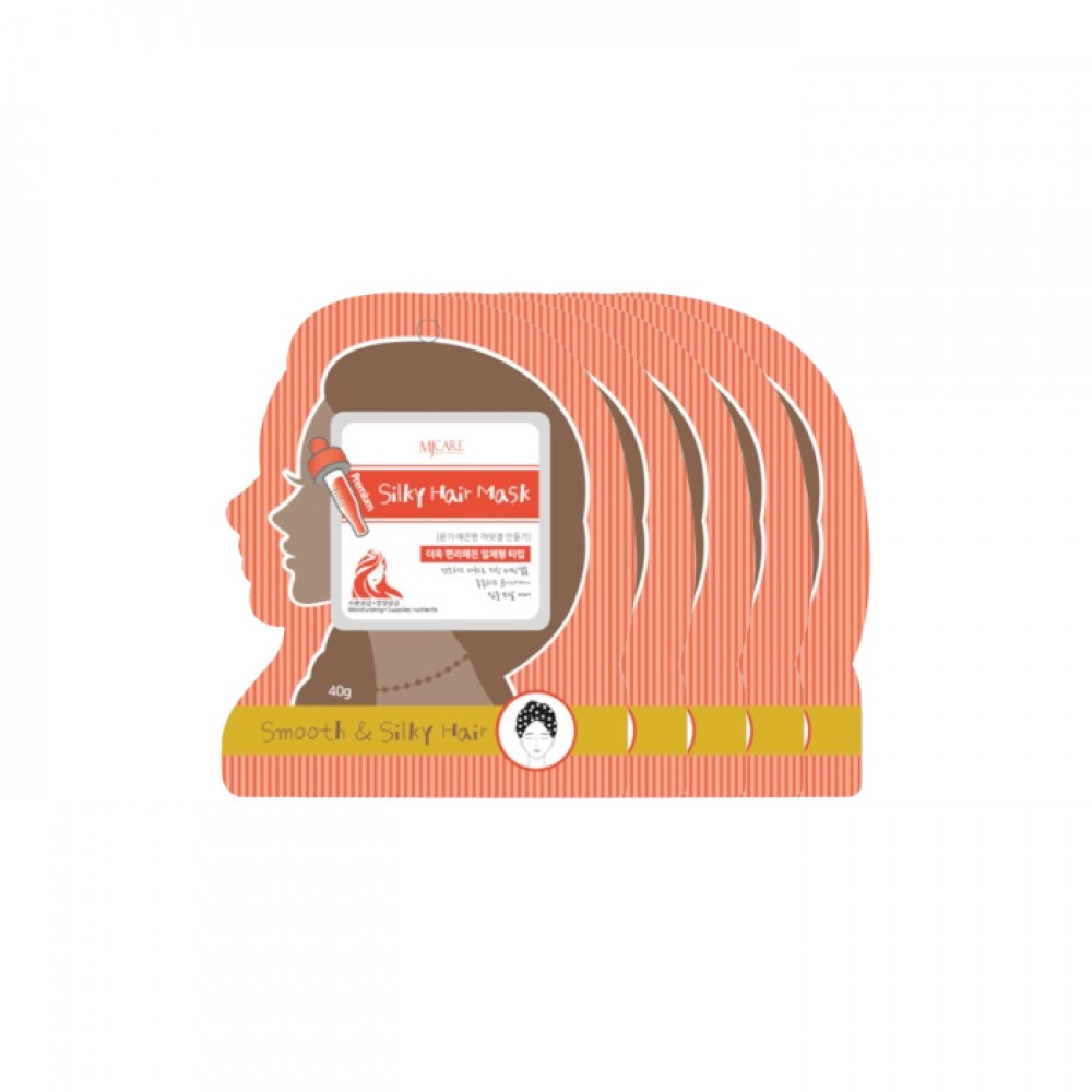 MJCARE - Premium Silky Hair Mask - 40g*1pc 5pcs Set