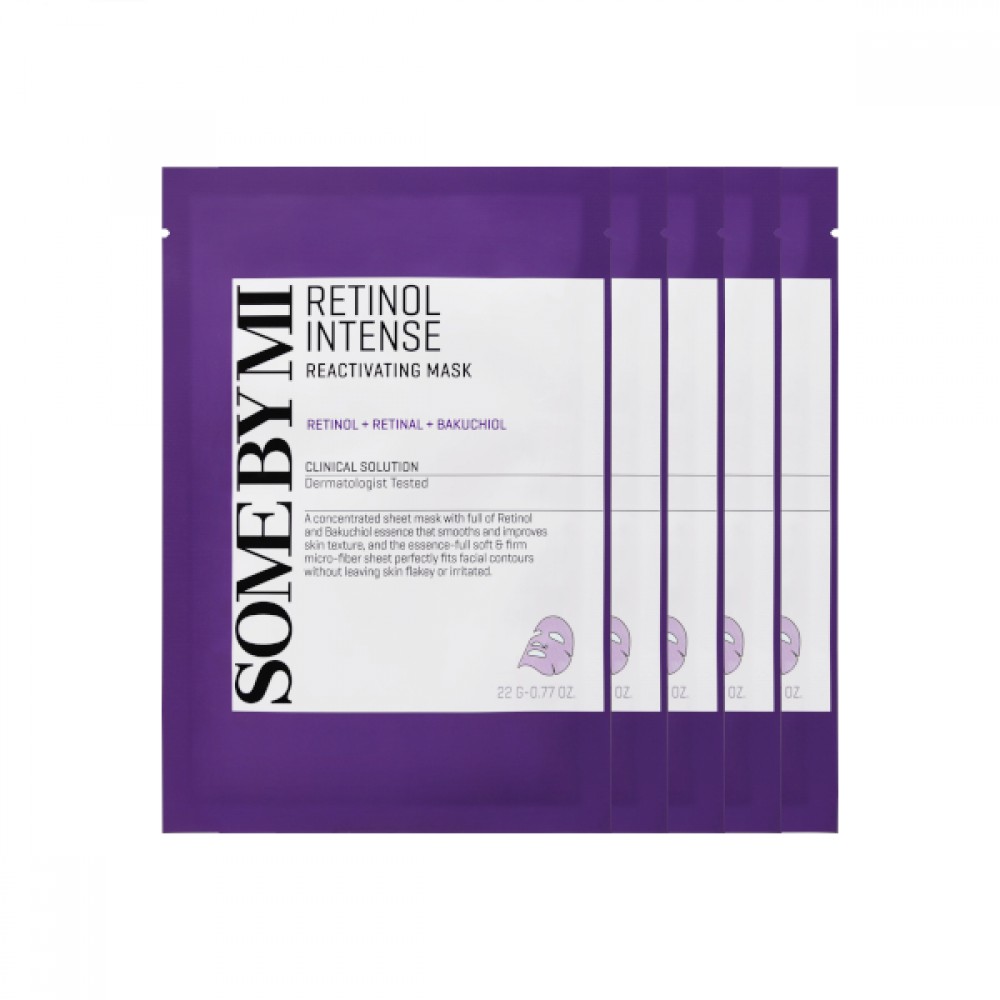 SOME BY MI - Retinol Intense Reactivating Mask - 5ea