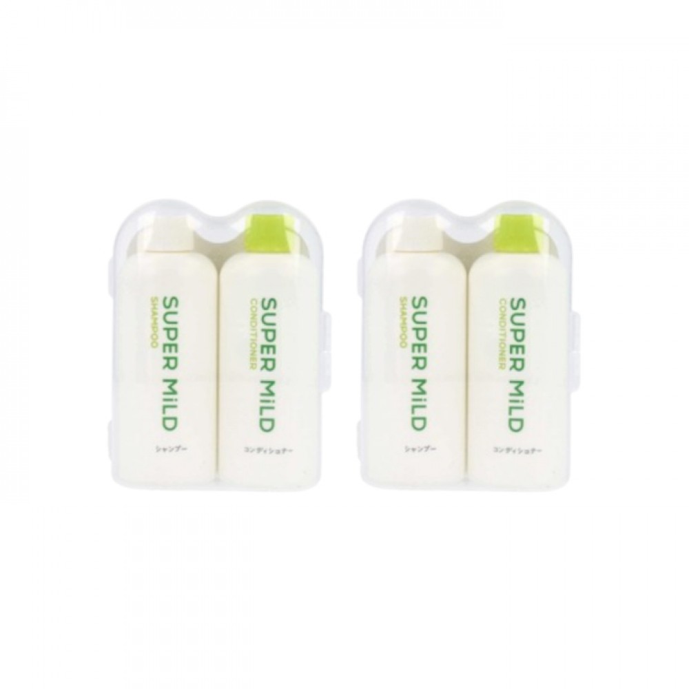 Shiseido - Super Mild Shampoo & Conditioner Mini Size Set - 50ml X 2 (2ea) Set