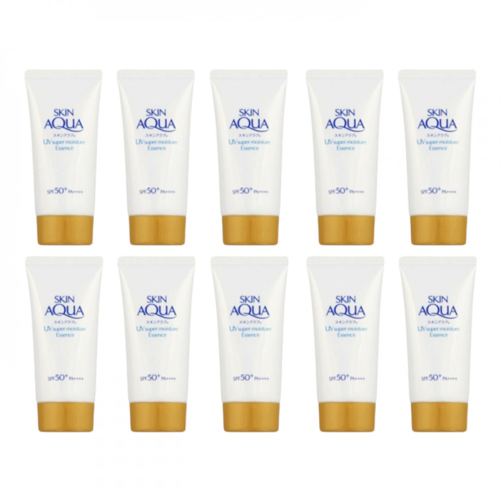 Rohto Mentholatum Skin Aqua Super Moisture Essence Sunscreen (10ea) Set