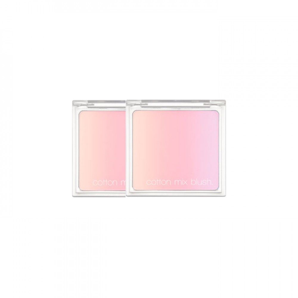 MISSHA - Cotton Mix Blush - 11g - 02 Melted Marshmallow (2ea) Set