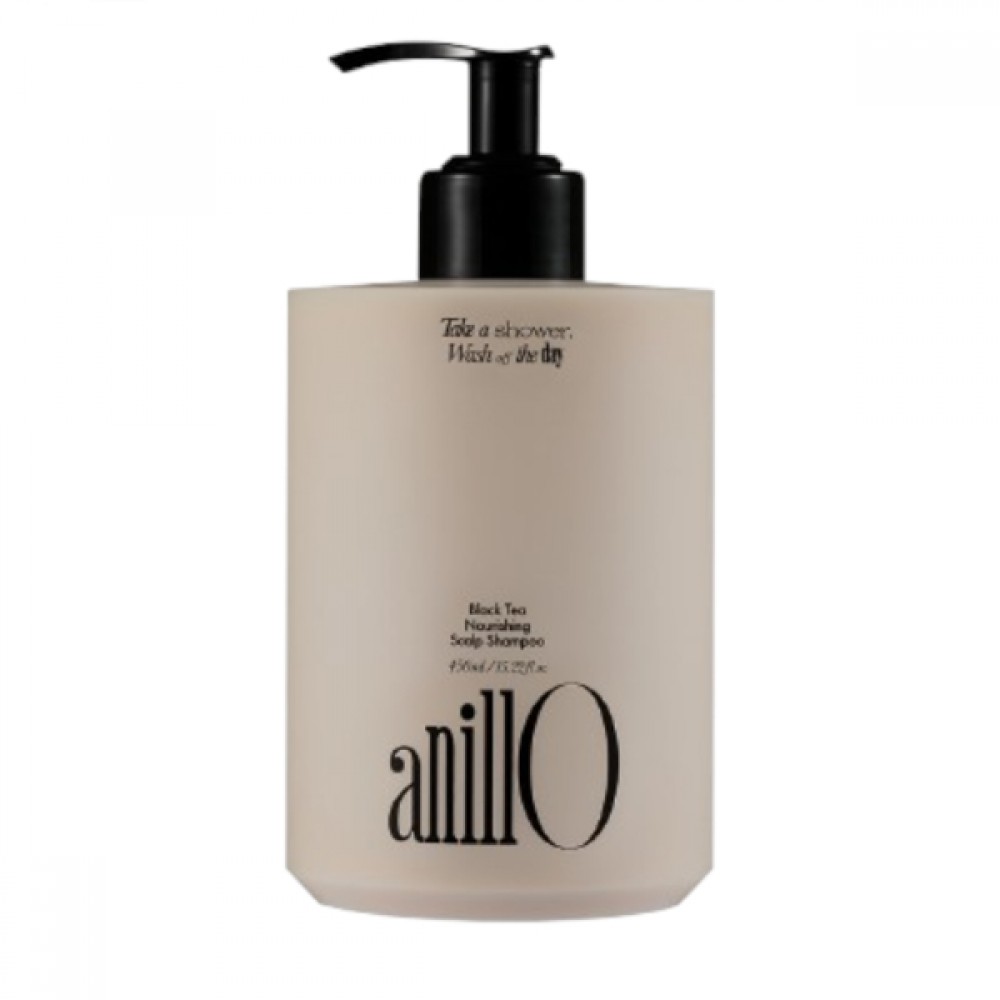 anillO - Black Tea Nourishing Scalp Shampoo - 450ml