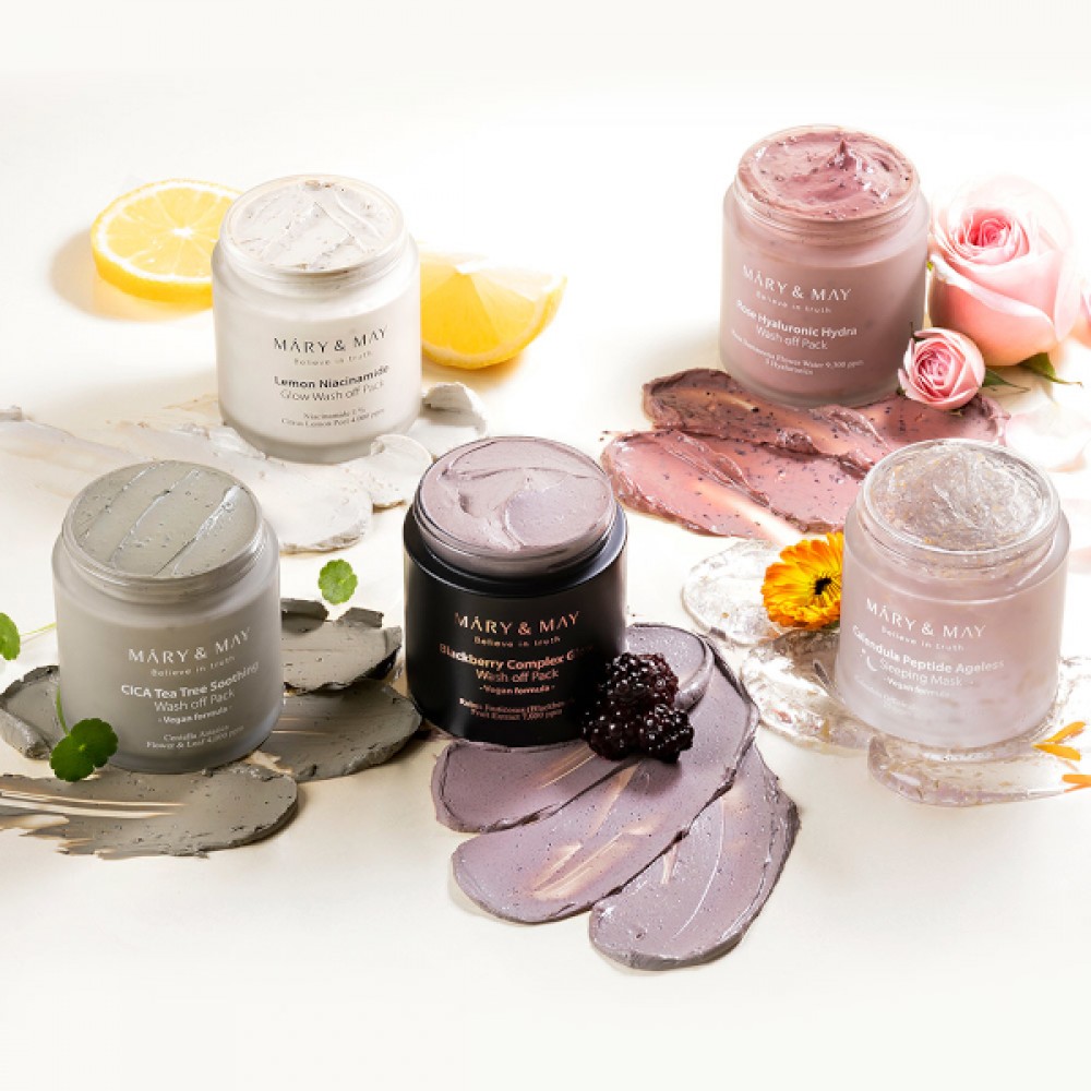 Mary&May - Calendula Peptide Ageless Sleeping Mask - 110g