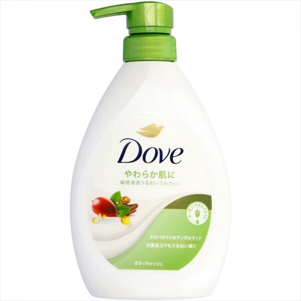 Dove - Jojoba Oil & Sandalwood Body Wash Pump - 470g