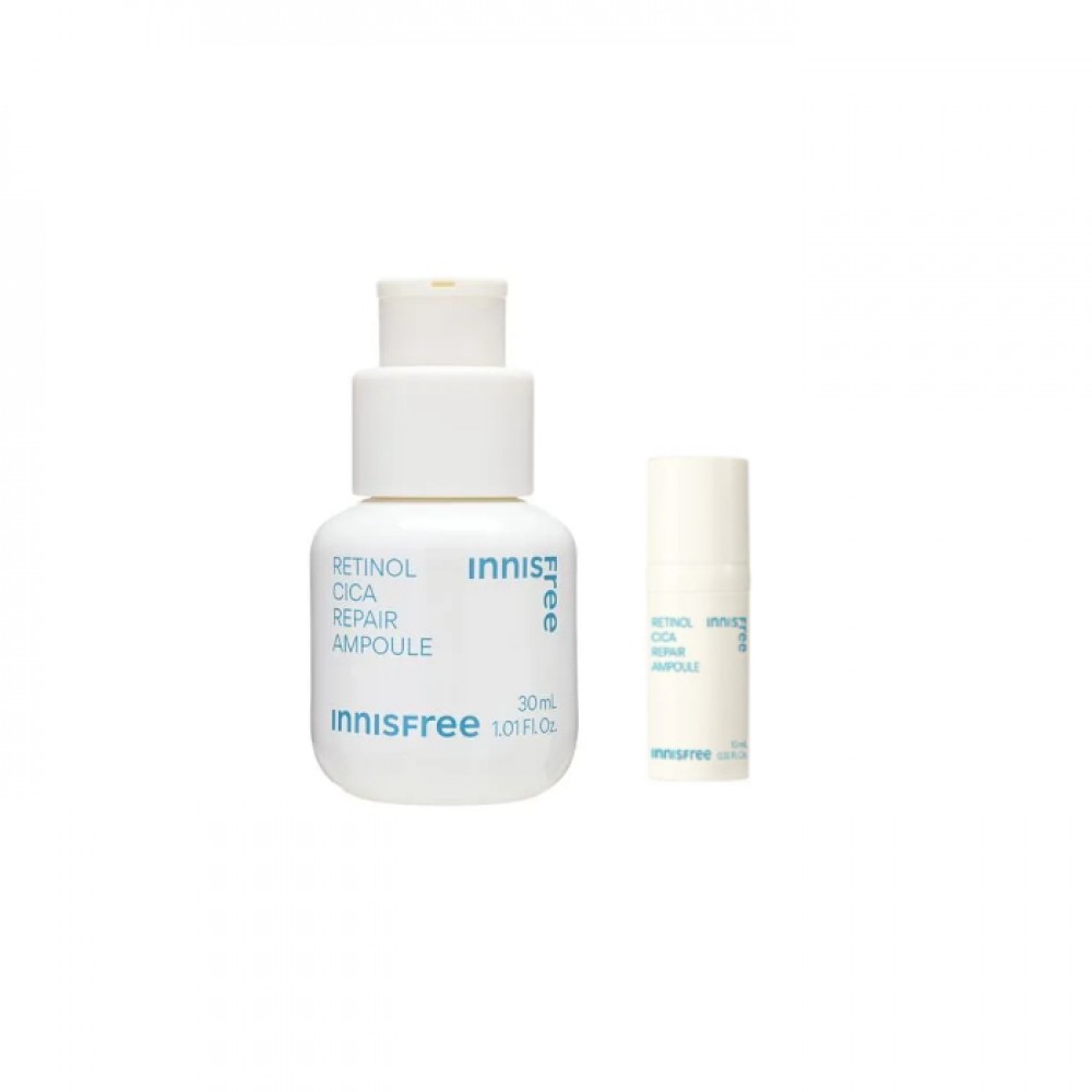 innisfree - Retinol Cica Repair Ampoule (New Version) - 30ml (1 ea) + innisfree - Retinol Cica Repair Ampoule - 7ml (1 ea)