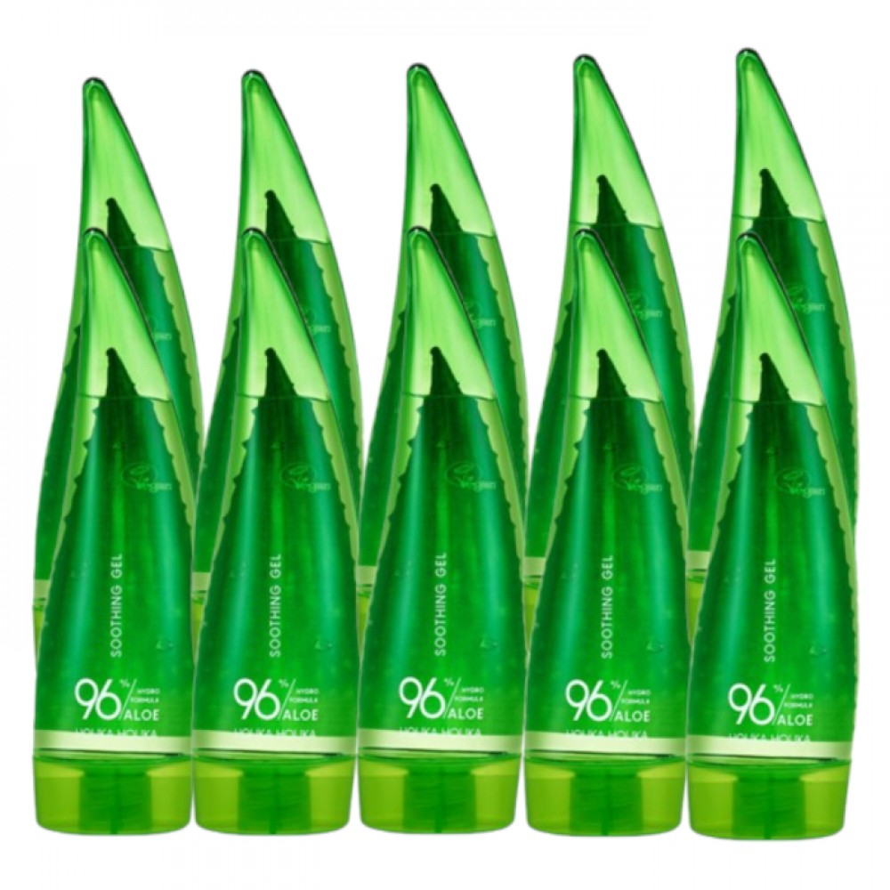 Holika Holika - Aloe Hydro Formula 96% Soothing Gel - 55ml (10ea) Set