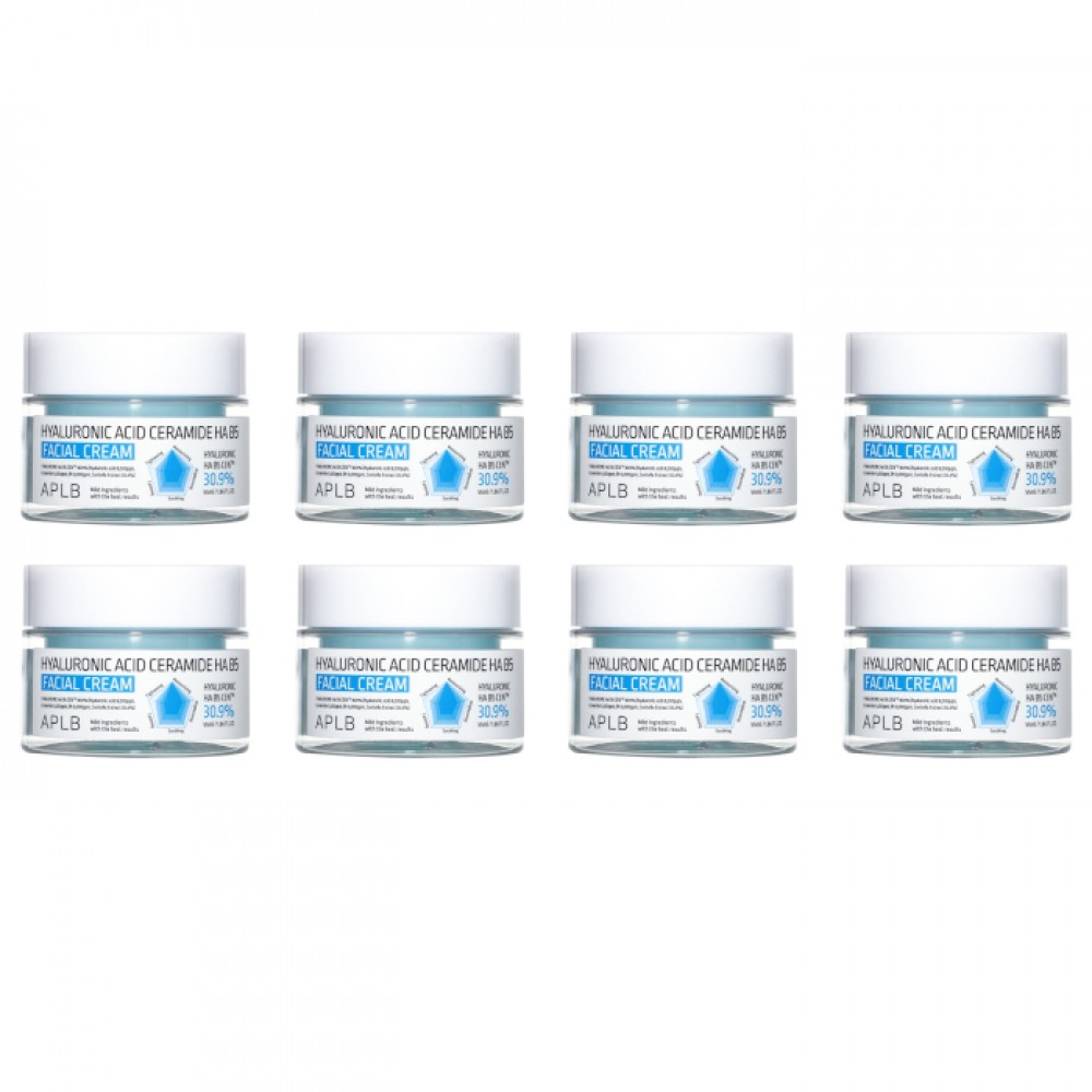 APLB - Hyaluronic Acid Ceramide HA B5 Facial Cream - 55ml (8ea) Set