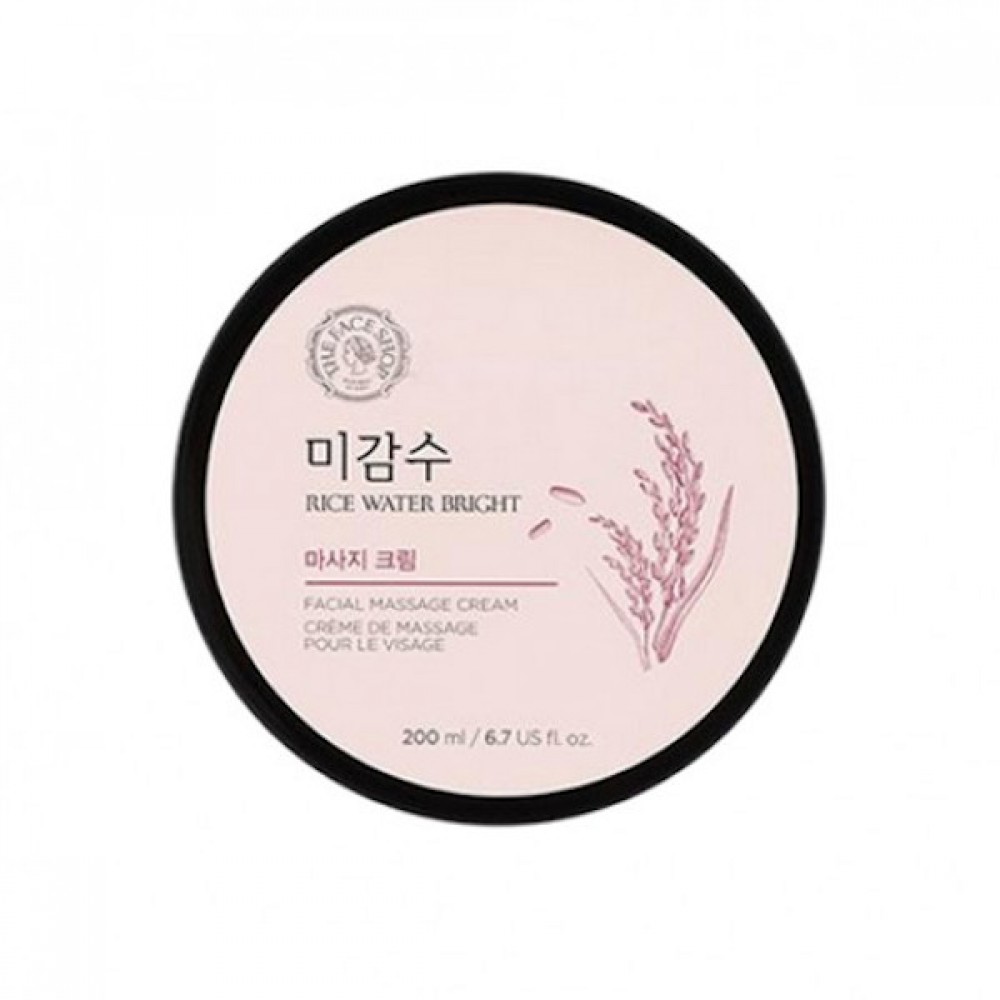 The Face Shop - Rice Water Bright Facial Massage Cream