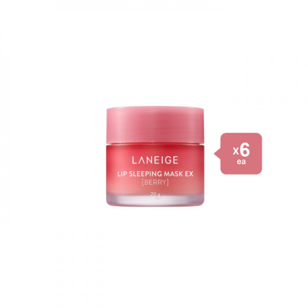 LANEIGE Lip Sleeping Mask EX - 20g - Berry (6ea) Set