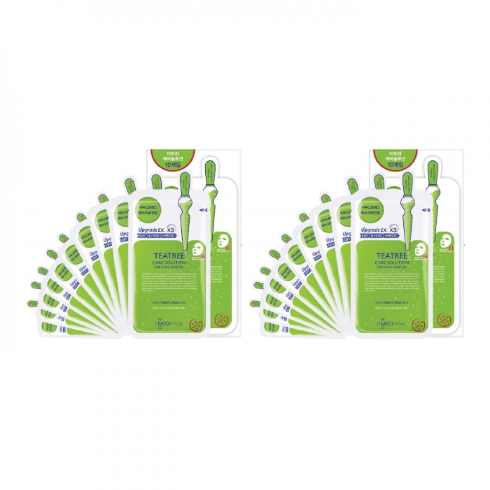 Mediheal Teatree Care Solution Essential Mask EX - 10pc (2ea) Set