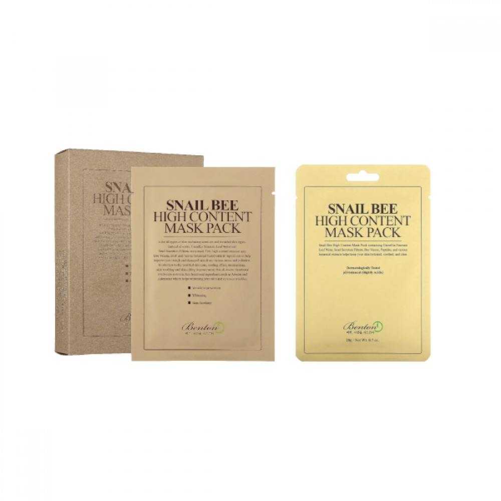 Benton - Snail Bee High Content Mask Pack