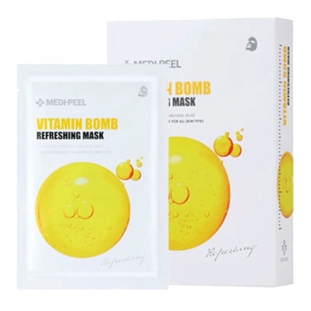 MEDIPEEL+ - Vitamin Bomb Refreshing Mask Sheet - 25mlx10pcs