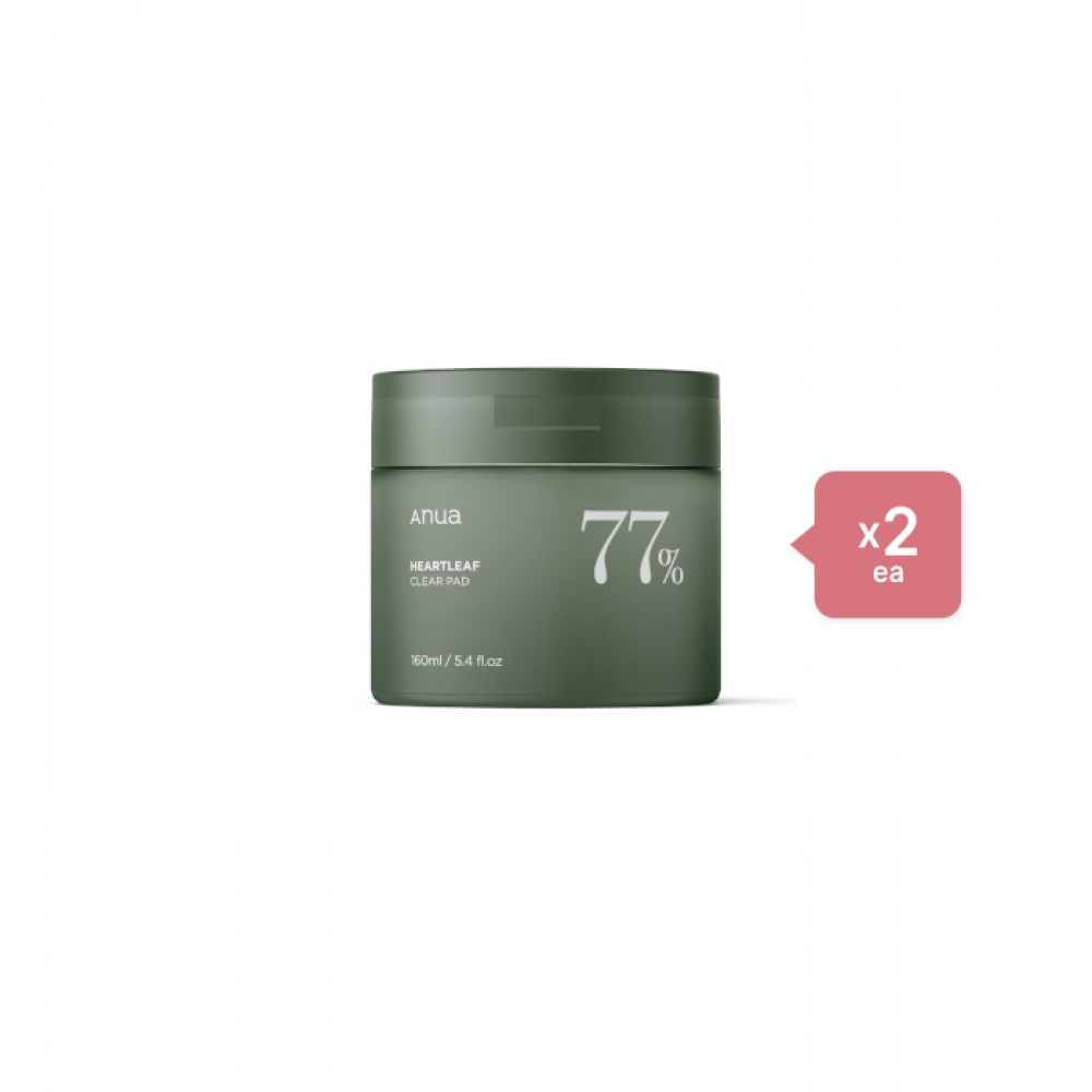 ANUA Heartleaf 77% Clear Pad - 70ea (2ea) Set