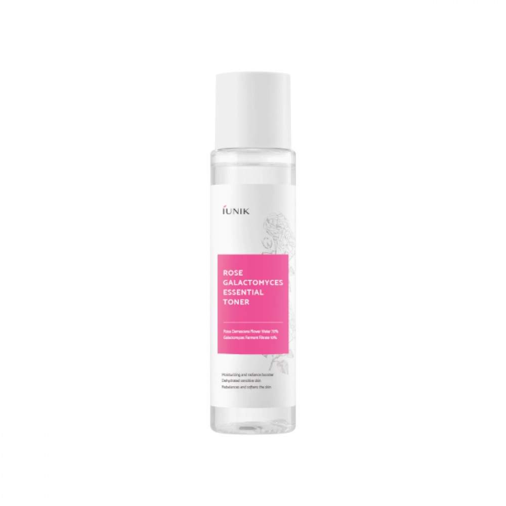 iUNIK - Rose Galactomyces Essential Toner - 200ml