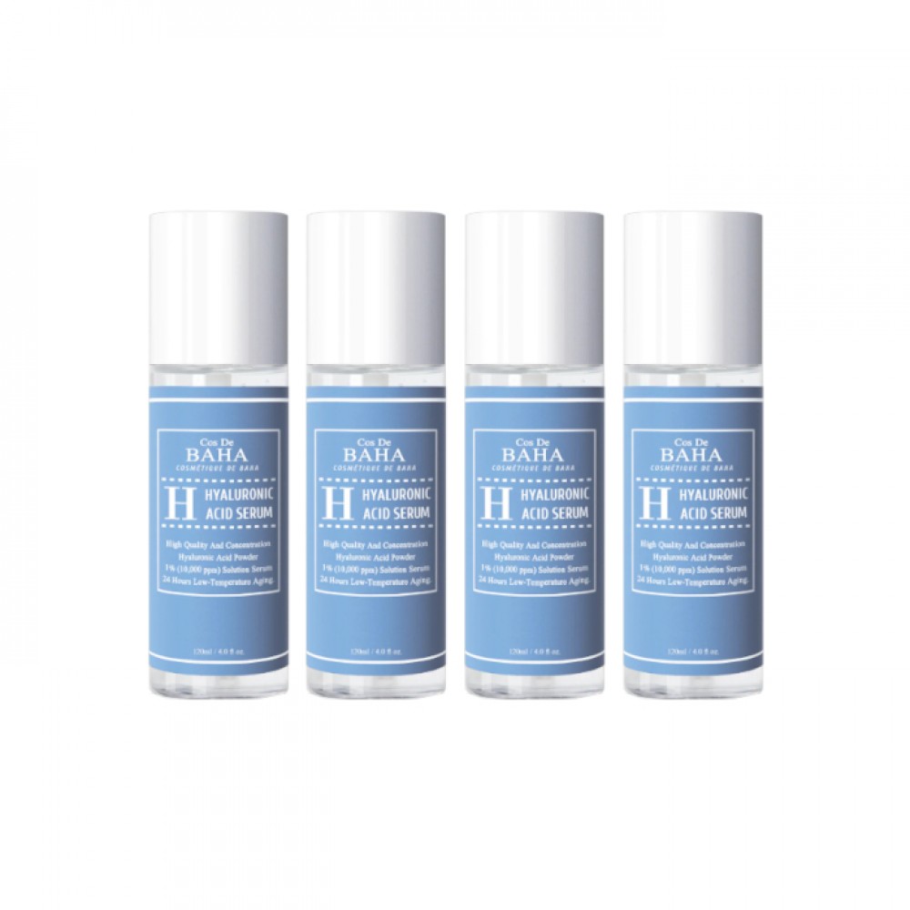 Cos De BAHA - Hyaluronic Acid Serum (H120) - 120ml (4ea) set