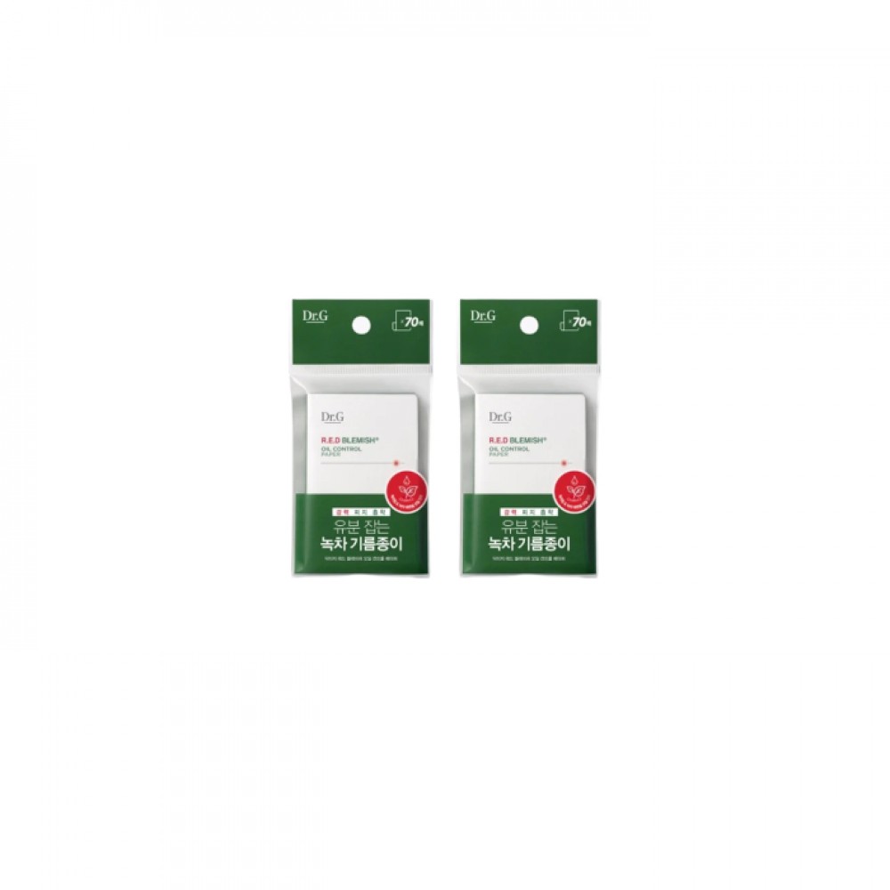 Dr.G - R.E.D Blemish Oil Control Paper - 70 Sheets (2ea) Set