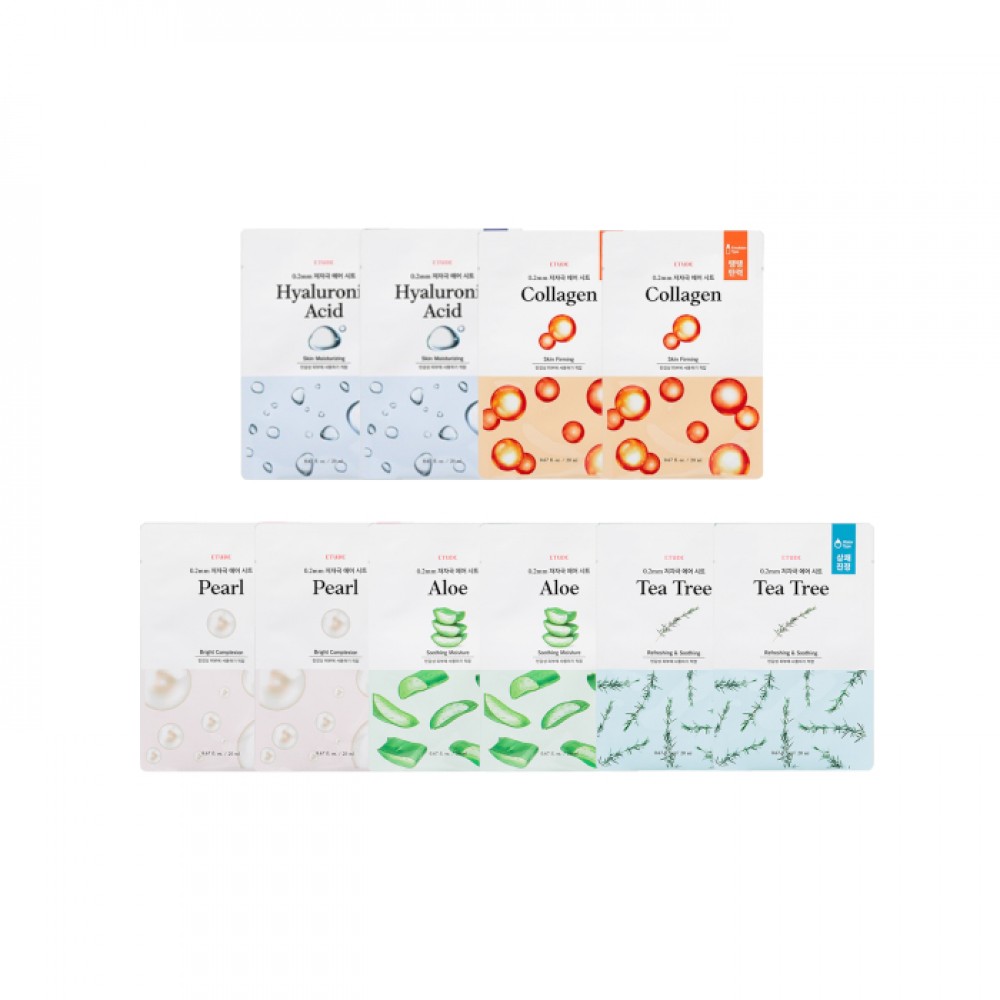 ETUDE - 0.2 Therapy Air Mask (New) Buffet Set B