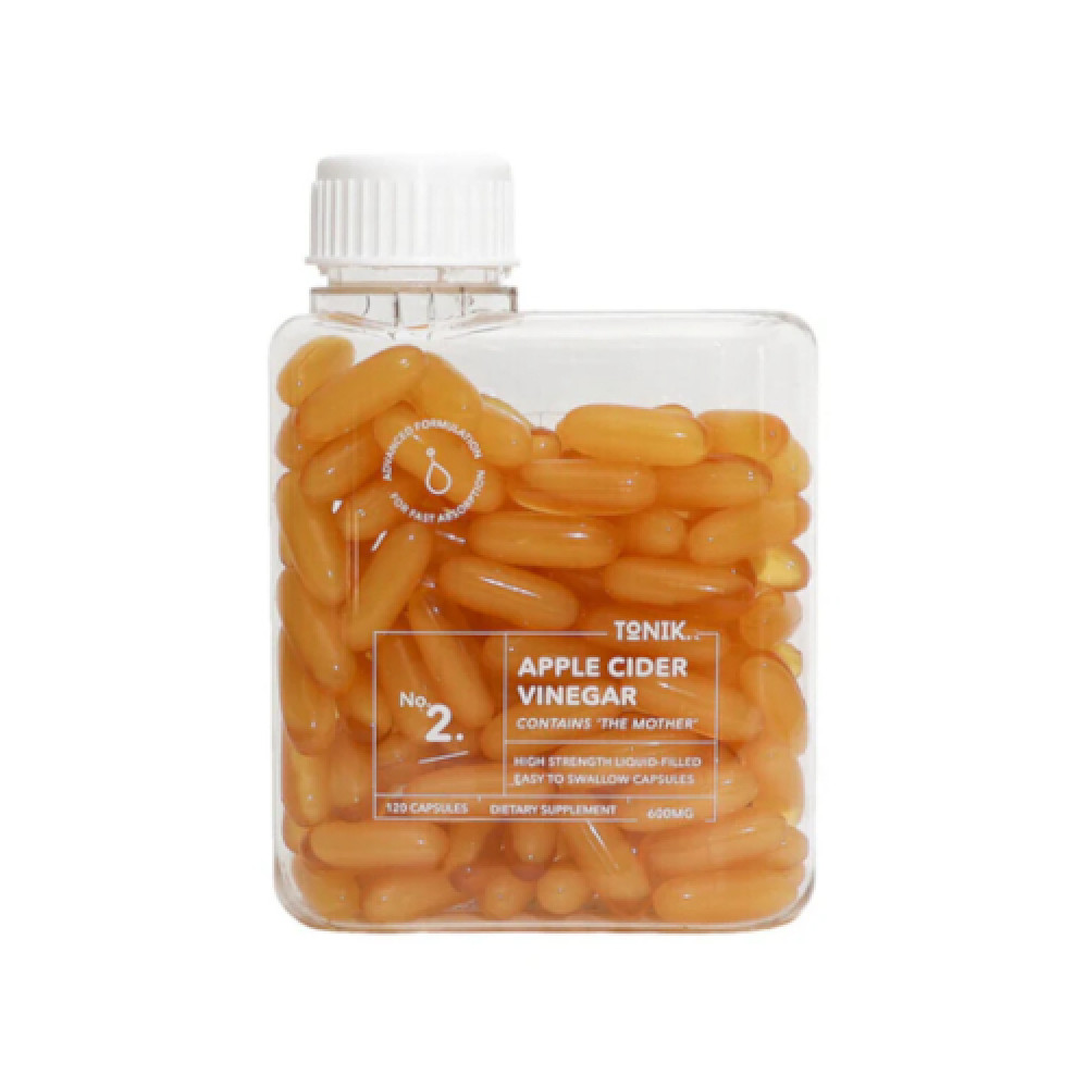 TONIK - Apple Cider Vinegar Capsules - 120 Capsules