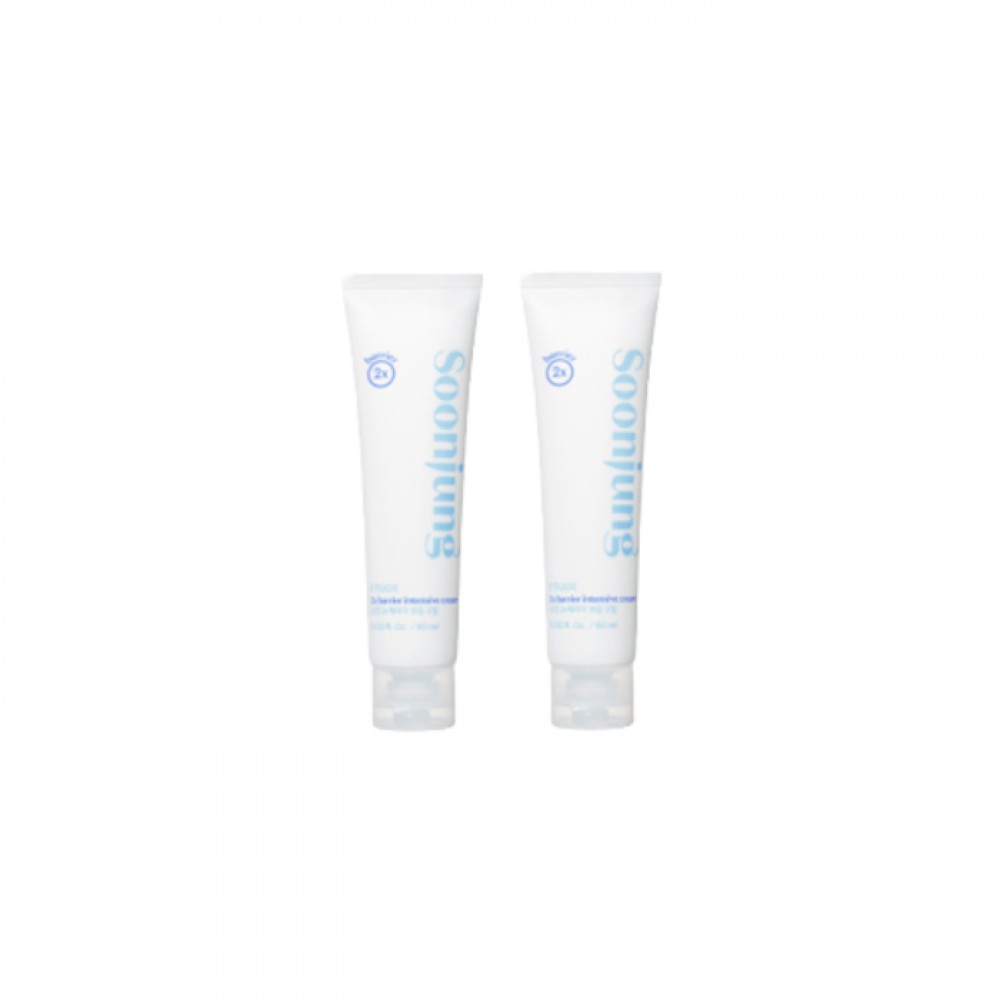 ETUDE - Soon Jung 2x Barrier Intensive Cream (2023 New Version) - 60ml (2ea) Set