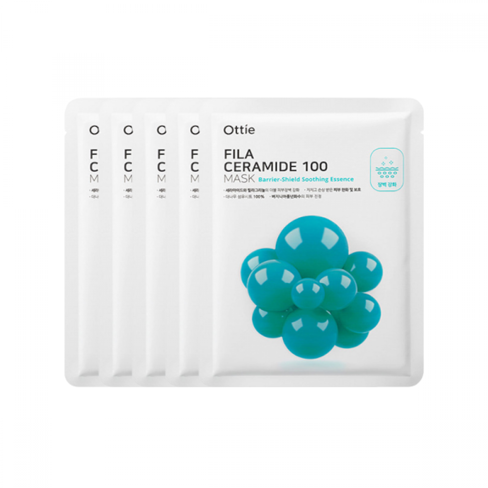 Ottie - Fila Ceramide 100 Mask - 25ml*5pcs