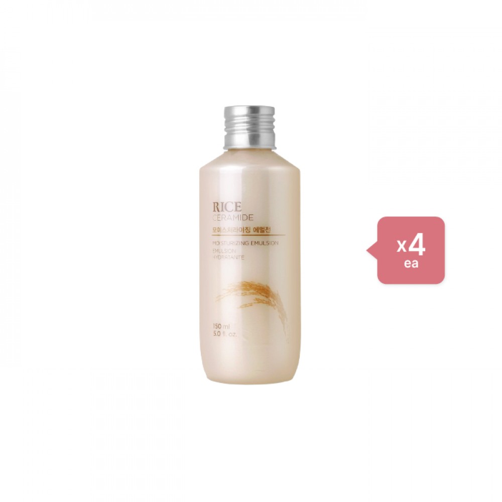 THE FACE SHOP - Rice & Ceramide Moisturizing Emulsion - 150ml (4ea) Set