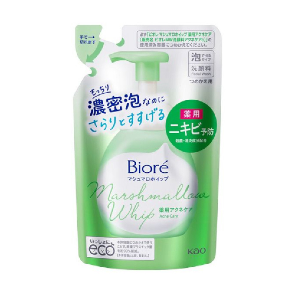 Kao - Biore Marshmallow Whip Acne Care Refill - 130ml