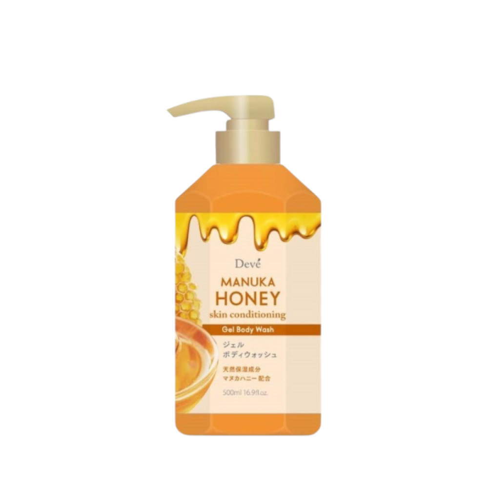 KUMANO COSME - Deve Manuka Honey Skin Conditioning Gel Body Wash - 500ml