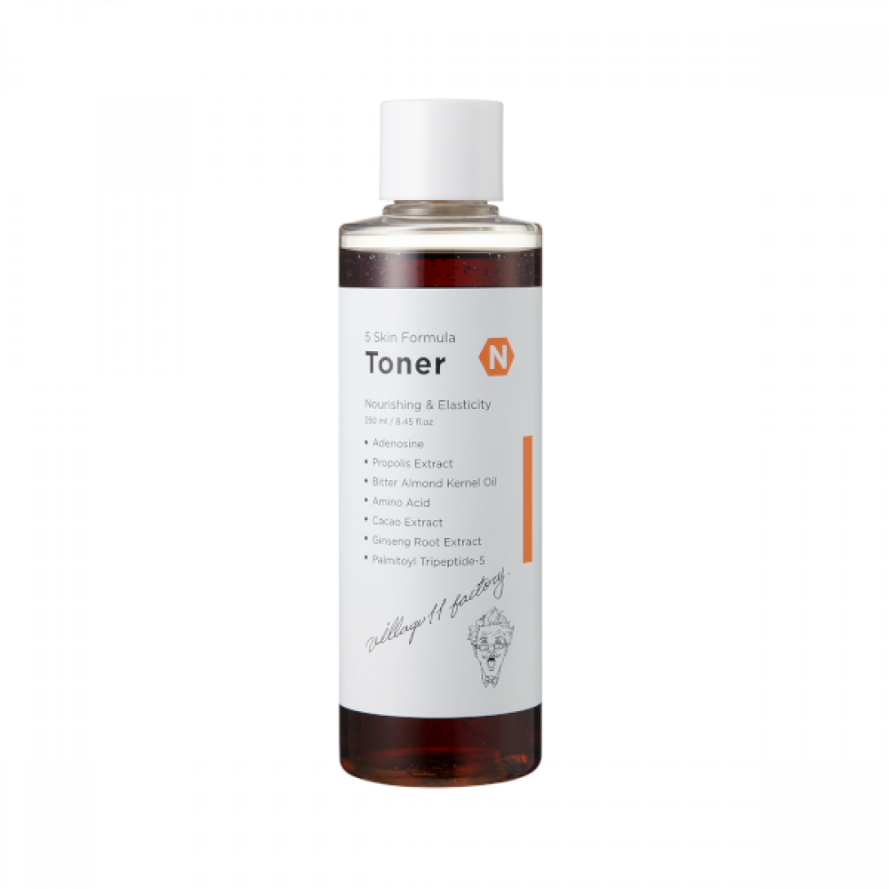 Village 11 Factory - N (Nourishing & Elasticity Care) Skin Formula Toner - 250ml