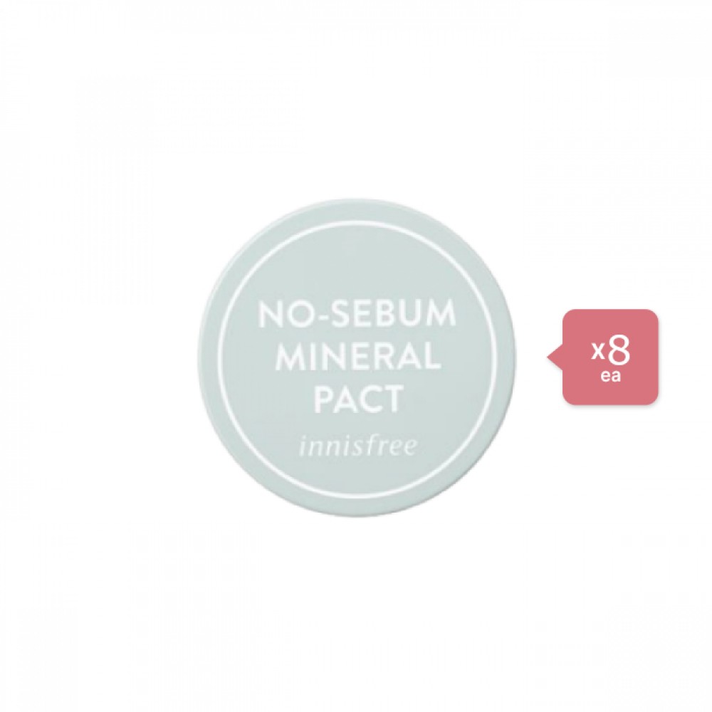innisfree - No Sebum Mineral Pact (8ea) Set