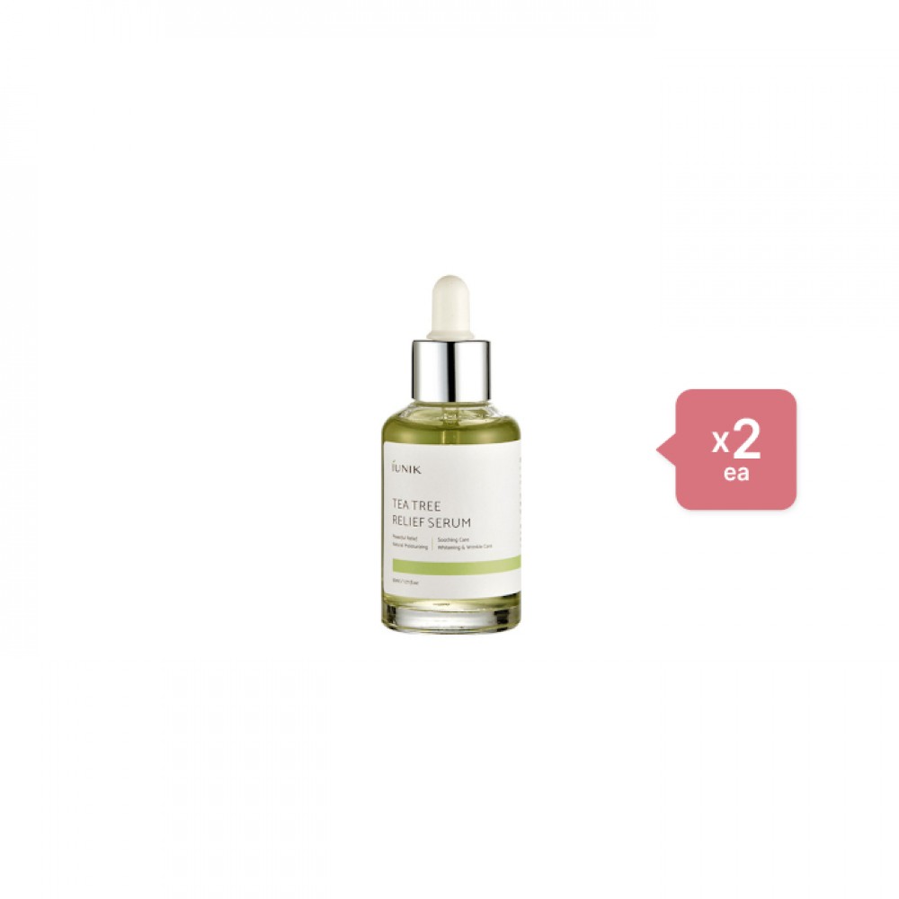 iUNIK - Tea Tree Relief Serum - 50ml (2ea) Set