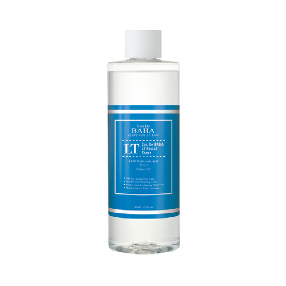 Cos De BAHA - LMW Hyaluronic Acid TECA Facial Toner (LT) - 500ml