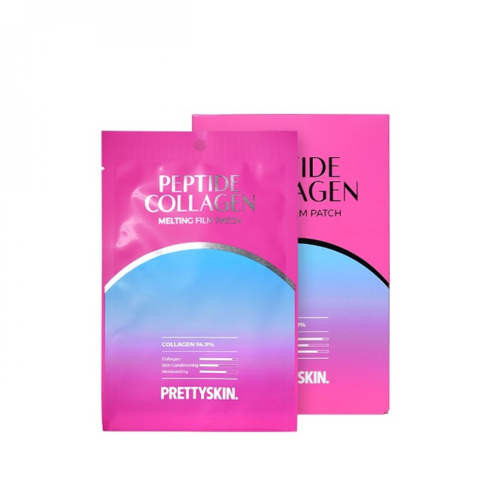 PRETTYSKIN - Peptide Collagen Melting Film Patch - 3pcs