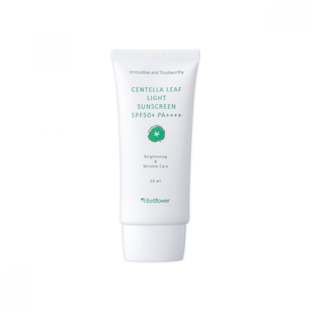 Bellflower - Centella Leaf Light Sunscreen SPF50+ PA++++ - 50ml