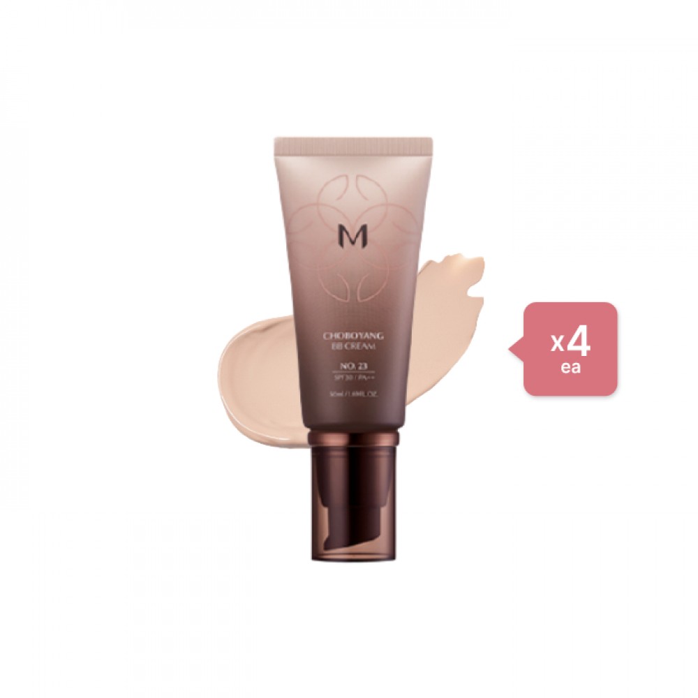 MISSHA Cho Bo Yang BB Cream (SPF30 PA++) (New) - 50ml - #23 Calm Beige (4ea) Set