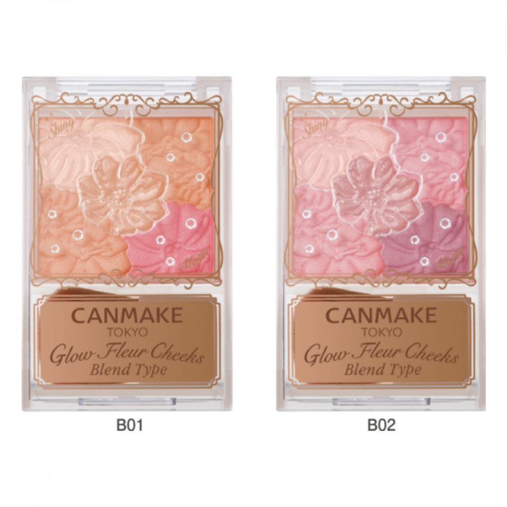 CANMAKE - Glow Fleur Cheeks Blend Type - 6.3g