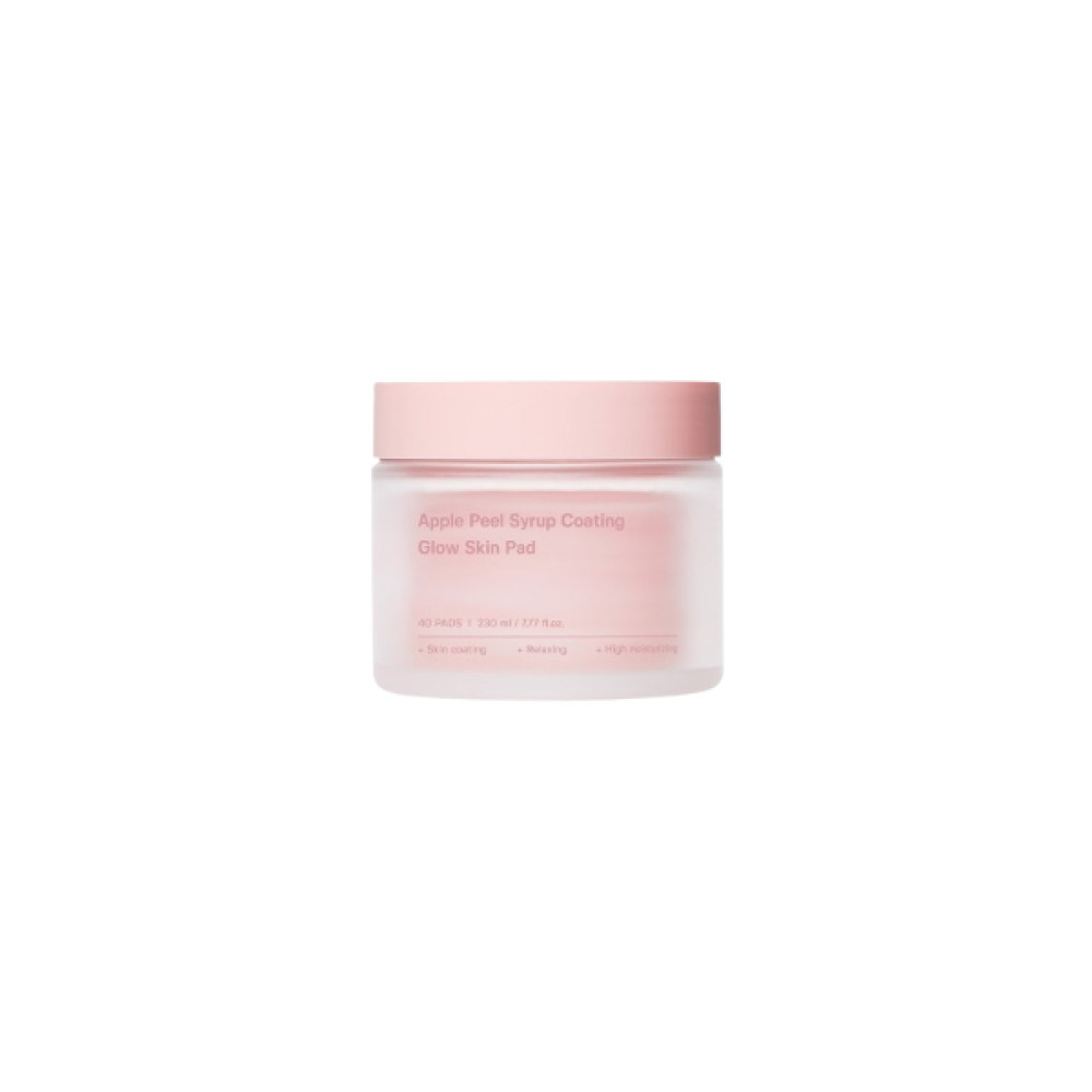 SUNGBOON EDITOR - Apple Peel Syrup Coating Glow Skin Pad - 230ml(40pcs)