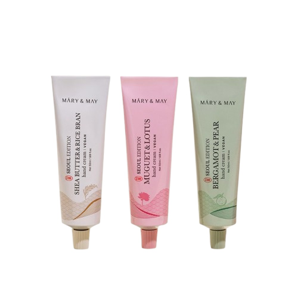 Mary&May - Seoul Edition Hand Cream Trio Set - 1 Set (3 items)