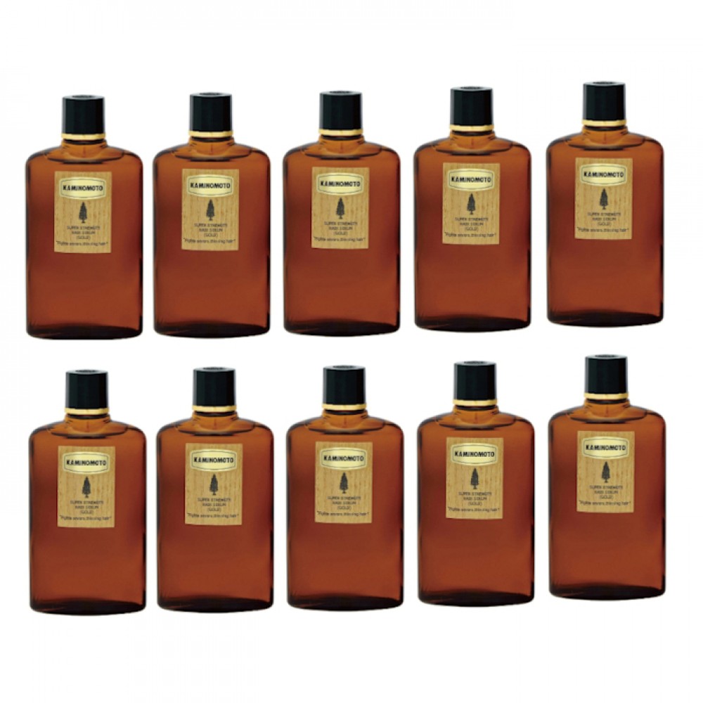 KAMINOMOTO - Super Strength Hair Serum Gold 10pcs Set