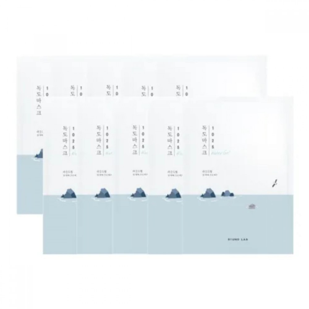Round Lab - 1025 Dokdo Water Gel Mask Sheet - 30ml*10ea