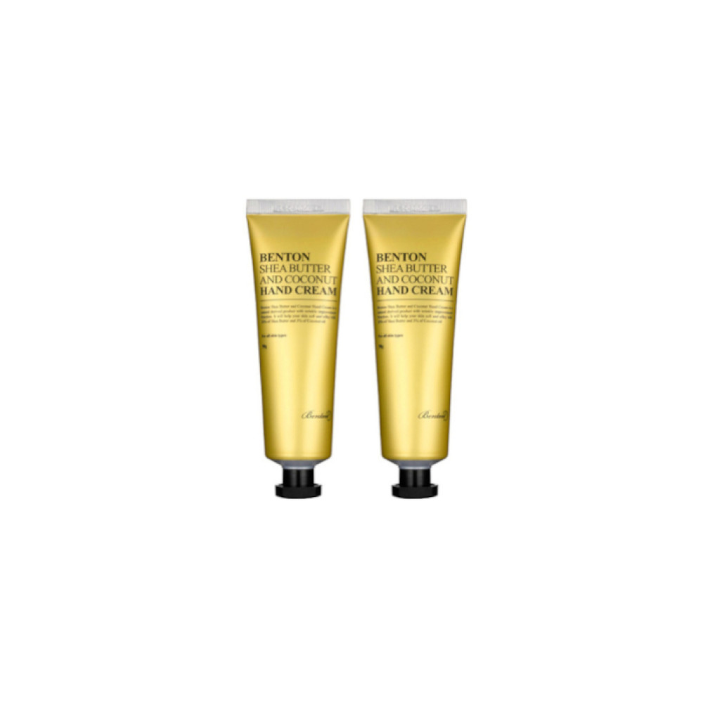 Benton - Shea Butter And Coconut Hand Cream - 50g (2ea) Set
