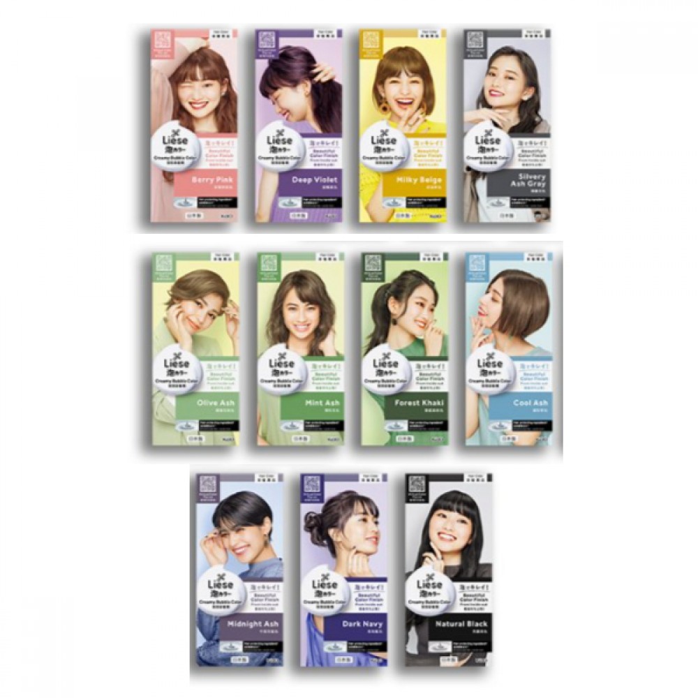 Kao - Liese Creamy Bubble Color (Design Series) - 1 Box