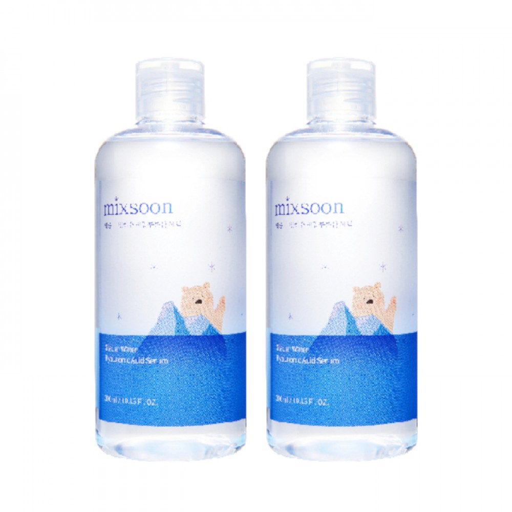 mixsoon - Glacier Water Hyaluronic Acid Serum - 300ml (2ea) Set
