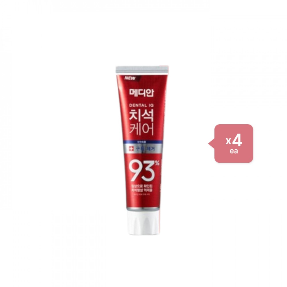 Median - Dental IQ Toothpaste -120g - Breathe Care (4ea) Set