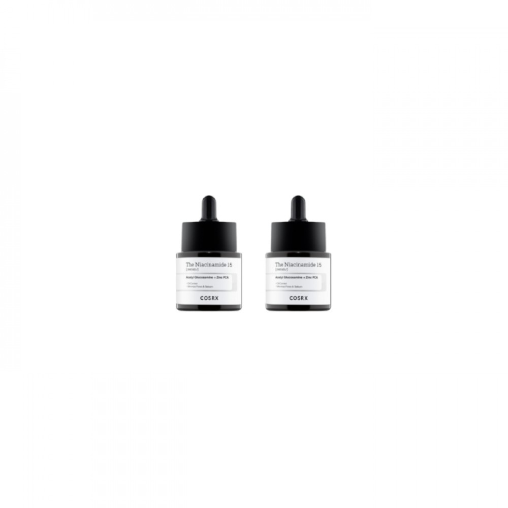 COSRX The Niacinamide 15 Serum - 20ml (2ea) Set
