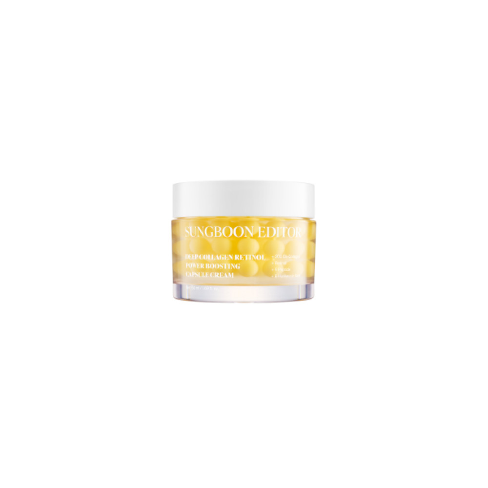 SUNGBOON EDITOR - Deep Collagen Retinol Power Boosting Capsule Cream - 50ml
