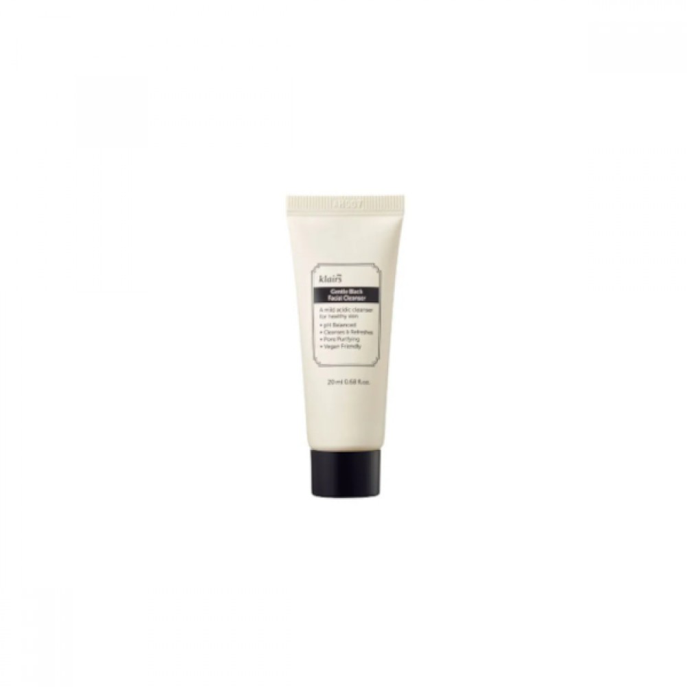 Dear, Klairs - Gentle Black Facial Cleanser - 20ml